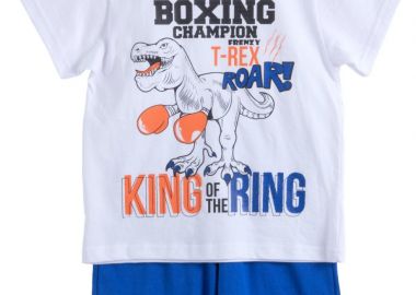 ΣΕΤ ΜΠΛΟΥΖΑ ΒΕΡΜΟΥΔΑ - ΛΕΥΚΟ ΡΟΥΑ ΛΕΥΚΟ ΡΟΥΑ - Frenzy style - 