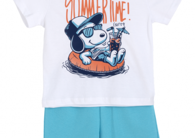 ΣΕΤ ΜΠΛΟΥΖΑ ΒΕΡΜΟΥΔΑ - ΛΕΥΚΟ ΤΥΡΚΟΥΑΖ ΛΕΥΚΟ ΤΥΡΚΟΥΑΖ - Frenzy style - 