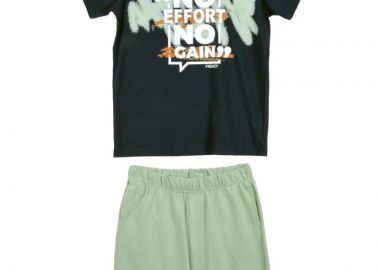 ΣΕΤ ΜΠΛΟΥΖΑ ΒΕΡΜΟΥΔΑ - Μαρεν φυστικι ΜΑΡΕΝ ΦΥΣΤΙΚΙ - Frenzy style - 