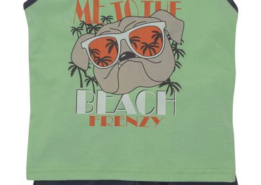 ΣΕΤ ΜΠΛΟΥΖΑ ΒΕΡΜΟΥΔΑ - ΜΕΝΤΑ ΜΑΡΕΝ ΜΕΝΤΑ ΜΑΡΕΝ - Frenzy style - 