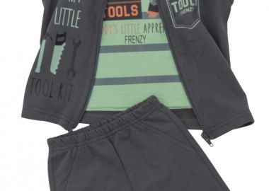 ΣΕΤ ΜΠΛΟΥΖΑ ΒΕΡΜΟΥΔΑ - Μεντα μολυβι ΜΕΝΤΑ ΜΟΛΥΒΙ - Frenzy style - 