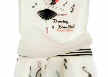 ΣΕΤ ΜΠΛΟΥΖΑ ΦΟΥΣΤΑ - ΕΚΡΟΥ ΕΚΡΟΥ - Babylon fashion - 