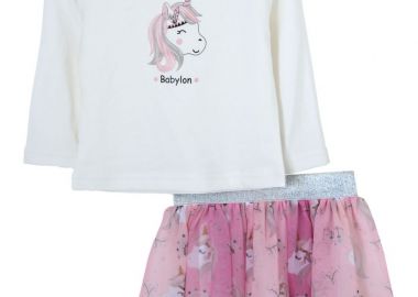 ΣΕΤ ΜΠΛΟΥΖΑ ΦΟΥΣΤΑ - ΤΥΠΟΣ ΤΥΠΟΣ - Babylon fashion - 