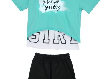 ΣΕΤ ΜΠΛΟΥΖΑ ΚΟΛΑΝ - Βεραμαν μαυρο ΒΕΡΑΜΑΝ ΜΑΥΡΟ - Frenzy style - 