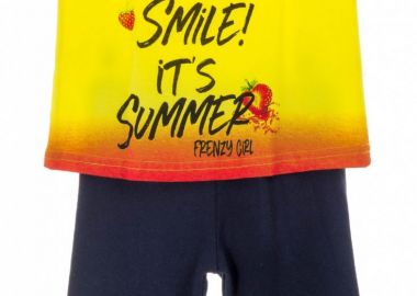 ΣΕΤ ΜΠΛΟΥΖΑ ΚΟΛΑΝ - ΚΙΤΡΙΝΟ ΜΑΡΕΝ ΚΙΤΡΙΝΟ ΜΑΡΕΝ - Frenzy style - 