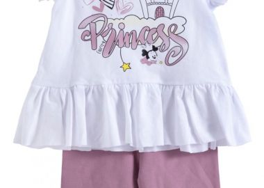 ΣΕΤ ΜΠΛΟΥΖΑ ΚΟΛΑΝ - Λευκο ροζ dusty ΛΕΥΚΟ ΡΟΖ DUSTY - Frenzy style - 