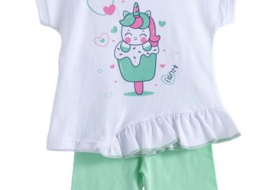 ΣΕΤ ΜΠΛΟΥΖΑ ΚΟΛΑΝ - ΛΕΥΚΟ ΒΕΡΑΜΑΝ ΛΕΥΚΟ ΒΕΡΑΜΑΝ - Frenzy style - 