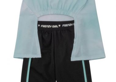 ΣΕΤ ΜΠΛΟΥΖΑ ΚΟΛΑΝ - ΛΕΥΚΟ ΒΕΡΑΜΑΝ ΛΕΥΚΟ ΒΕΡΑΜΑΝ - Frenzy style - 