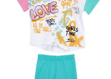 ΣΕΤ ΜΠΛΟΥΖΑ ΚΟΛΑΝ - ΛΕΥΚΟ ΒΕΡΑΜΑΝ ΛΕΥΚΟ ΒΕΡΑΜΑΝ - Frenzy style - 