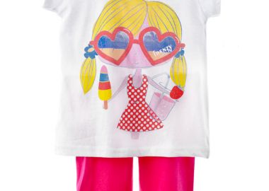 ΣΕΤ ΜΠΛΟΥΖΑ ΚΟΛΑΝ - ΛΕΥΚΟ ΦΟΥΞ ΛΕΥΚΟ ΦΟΥΞ - Frenzy style - 