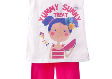 ΣΕΤ ΜΠΛΟΥΖΑ ΚΟΛΑΝ - ΛΕΥΚΟ ΦΟΥΞ ΛΕΥΚΟ ΦΟΥΞ - Frenzy style - 