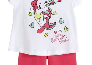 ΣΕΤ ΜΠΛΟΥΖΑ ΚΟΛΑΝ - ΛΕΥΚΟ ΓΡΑΝΙΤΑ ΛΕΥΚΟ ΓΡΑΝΙΤΑ - Frenzy style - 