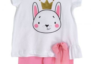 ΣΕΤ ΜΠΛΟΥΖΑ ΚΟΛΑΝ - ΛΕΥΚΟ ΓΡΑΝΙΤΑ ΛΕΥΚΟ ΓΡΑΝΙΤΑ - Frenzy style - 