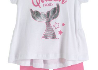 ΣΕΤ ΜΠΛΟΥΖΑ ΚΟΛΑΝ - ΛΕΥΚΟ ΓΡΑΝΙΤΑ ΛΕΥΚΟ ΓΡΑΝΙΤΑ - Frenzy style - 