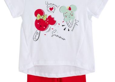 ΣΕΤ ΜΠΛΟΥΖΑ ΚΟΛΑΝ - ΛΕΥΚΟ ΚΟΚΚΙΝΟ ΛΕΥΚΟ ΚΟΚΚΙΝΟ - Frenzy style - 