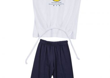 ΣΕΤ ΜΠΛΟΥΖΑ ΚΟΛΑΝ - ΛΕΥΚΟ ΜΑΡΕΝ ΛΕΥΚΟ ΜΑΡΕΝ - Frenzy style - 