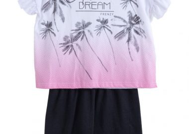 ΣΕΤ ΜΠΛΟΥΖΑ ΚΟΛΑΝ - ΛΕΥΚΟ ΜΑΥΡΟ ΛΕΥΚΟ ΜΑΥΡΟ - Frenzy style - 