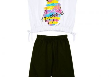 ΣΕΤ ΜΠΛΟΥΖΑ ΚΟΛΑΝ - ΛΕΥΚΟ ΜΑΥΡΟ ΛΕΥΚΟ ΜΑΥΡΟ - Frenzy style - 