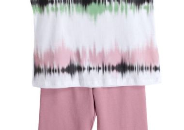 ΣΕΤ ΜΠΛΟΥΖΑ ΚΟΛΑΝ - ΛΕΥΚΟ ΡΟΖ DUSTY ΛΕΥΚΟ ΡΟΖ DUSTY - Frenzy style - 