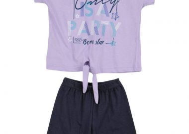 ΣΕΤ ΜΠΛΟΥΖΑ ΚΟΛΑΝ - Λιλα μαρεν ΛΙΛΑ ΜΑΡΕΝ - Frenzy style - 