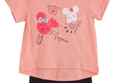 ΣΕΤ ΜΠΛΟΥΖΑ ΚΟΛΑΝ - ΣΟΜΟΝ ΜΑΥΡΟ ΣΟΜΟΝ ΜΑΥΡΟ - Frenzy style - 