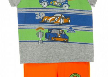 ΣΕΤ ΜΠΛΟΥΖΑ ΣΟΡΤΣ - ΓΚΡΙ ΠΟΡΤΟΚΑΛΙ ΓΚΡΙ ΠΟΡΤΟΚΑΛΙ - Frenzy style - 