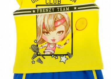 ΣΕΤ ΜΠΛΟΥΖΑ ΣΟΡΤΣ - ΚΙΤΡΙΝΟ ΡΟΥΑ ΚΙΤΡΙΝΟ ΡΟΥΑ - Frenzy style - 