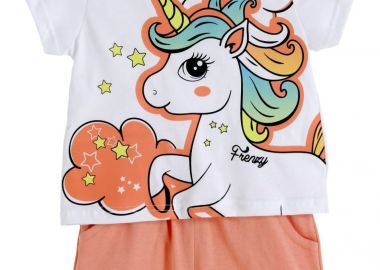 ΣΕΤ ΜΠΛΟΥΖΑ ΣΟΡΤΣ - ΛΕΥΚΟ ΣΟΜΟΝ ΛΕΥΚΟ ΣΟΜΟΝ - Frenzy style - 