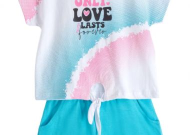 ΣΕΤ ΜΠΛΟΥΖΑ ΣΟΡΤΣ - ΛΕΥΚΟ ΤΥΡΚΟΥΑΖ ΛΕΥΚΟ ΤΥΡΚΟΥΑΖ - Frenzy style - 