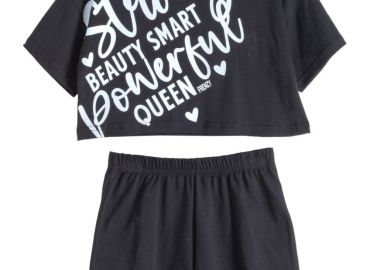 ΣΕΤ ΜΠΛΟΥΖΑ ΣΟΡΤΣ - ΜΑΥΡΟ ΜΑΥΡΟ - Frenzy style - 