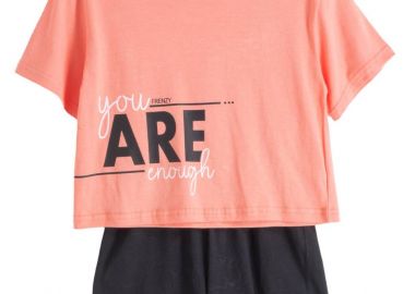 ΣΕΤ ΜΠΛΟΥΖΑ ΣΟΡΤΣ - ΣΟΜΟΝ ΜΑΥΡΟ ΣΟΜΟΝ ΜΑΥΡΟ - Frenzy style - 