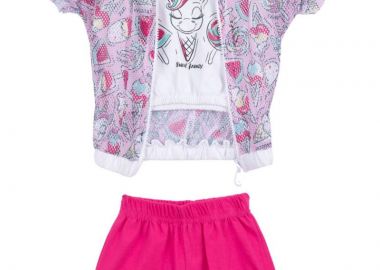 ΣΕΤ ΜΠΛΟΥΖΑ ΣΟΡΤΣ ΖΑΚΕΤΑ - ΛΕΥΚΟ ΦΟΥΞ ΛΕΥΚΟ ΦΟΥΞ - Frenzy style - 