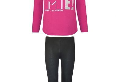 Σετ Παιδικό Κολάν Energiers και Μπλούζα με τύπωμα Μαύρο 16-120275-0 Μαύρο - Energiers - 