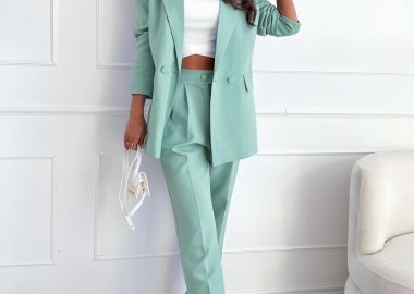 Σετ Παντελόνι Σακάκι Kleanthea Βεραμάν - Amelie's - 