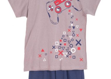 ΣΕΤ ΠΙΤΖΑΜΑ - ΓΚΡΙ ΜΑΡΕΝ ΓΚΡΙ ΜΑΡΕΝ - Stardust - 