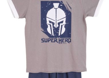 ΣΕΤ ΠΙΤΖΑΜΑ - ΓΚΡΙ ΜΑΡΕΝ ΓΚΡΙ ΜΑΡΕΝ - Stardust - 