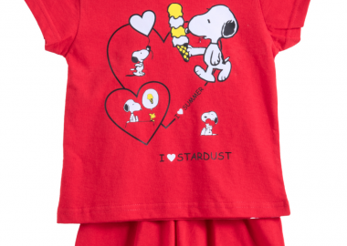 ΣΕΤ ΠΙΤΖΑΜΑ - ΚΟΚΚΙΝΟ ΚΟΚΚΙΝΟ - Stardust - 