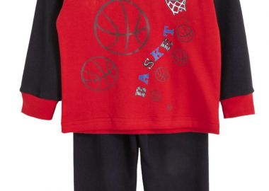 ΣΕΤ ΠΙΤΖΑΜΑ - ΚΟΚΚΙΝΟ ΜΑΥΡΟ ΚΟΚΚΙΝΟ ΜΑΥΡΟ - Stardust - 