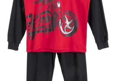 ΣΕΤ ΠΙΤΖΑΜΑ - ΚΟΚΚΙΝΟ ΜΑΥΡΟ ΚΟΚΚΙΝΟ ΜΑΥΡΟ - Stardust - 