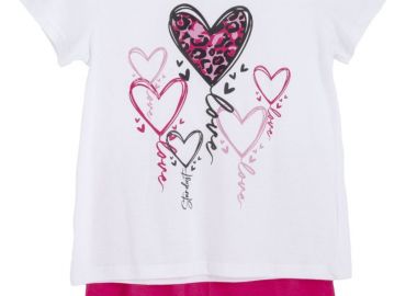 ΣΕΤ ΠΙΤΖΑΜΑ - ΛΕΥΚΟ ΦΟΥΞ ΛΕΥΚΟ ΦΟΥΞ - Stardust - 