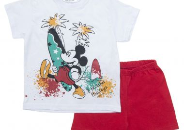 ΣΕΤ ΠΙΤΖΑΜΑ - ΛΕΥΚΟ ΚΟΚΚΙΝΟ ΛΕΥΚΟ ΚΟΚΚΙΝΟ - Stardust - 