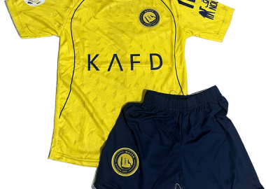 Σετ ποδοσφαίρου Ronaldo Al Nassr 2026 εντός έδρας εμφάνιση - GOLDEN GOAL - 