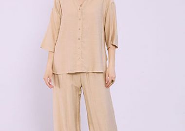 Σετ πουκάμισο και παντελόνι με βισκόζη SQ7591.0005+3 - Celestino - 