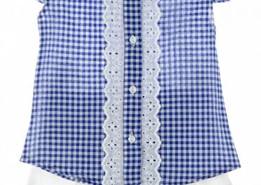 ΣΕΤ ΠΟΥΚΑΜΙΣΟ ΦΟΥΣΤΑ - ΡΟΥΑ ΛΕΥΚΟ ΡΟΥΑ ΛΕΥΚΟ - Babylon fashion - 