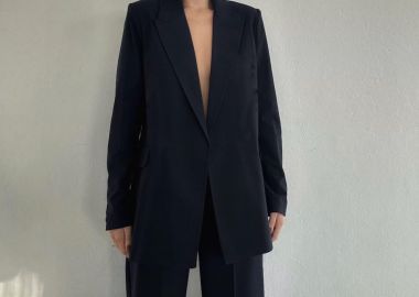 Σετ Σακάκι Παντελόνι Leia Μαύρο - Amelie's - 