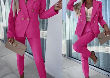 Σετ Σακάκι Παντελόνι Owl Φουξ - Amelie's - 