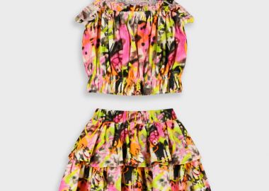 Σετ τοπ με φούστα - ΕΜΠΡΙΜΕ 16-226221-0 - energiers - 