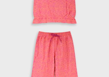 Σετ τοπ με παντελόνα - ΦΟΥΞ 16-226205-0 - energiers - 