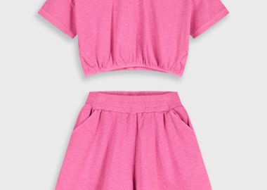 Σετ τοπ με σορτς - ΦΟΥΞ 16-226294-0 - energiers - 