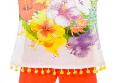 ΣΕΤ ΤΟΥΝΙΚ ΚΟΛΑΝ - Λευκο κοραλλι ΛΕΥΚΟ ΚΟΡΑΛΛΙ - Frenzy style - 